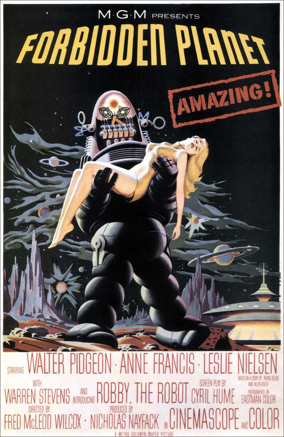 Forbidden Planet (1956) Classic Film Review 160 