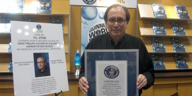 RL Stine receives honors in Guinness World Records | HNN