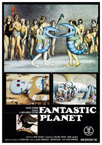 Stefan Wul Movie Cinema Poster Art FANTASTIC PLANET 1973 René Laloux