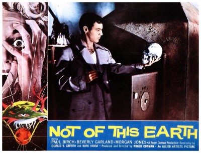 Not Of This Earth lobby card 2