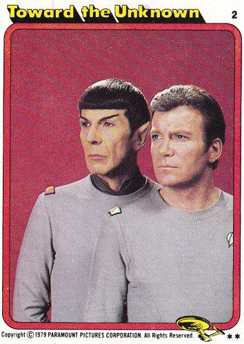 Star Trek The Motion Picture trading card 2