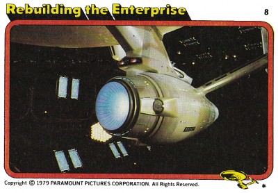 Star Trek The Motion Picture trading card 6