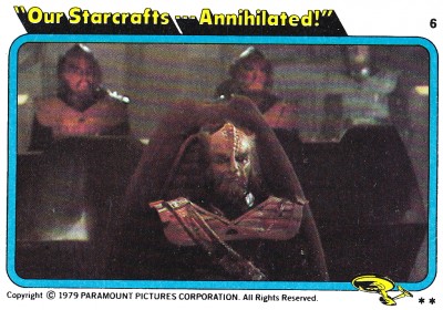 Star Trek The Motion Picture trading card 7