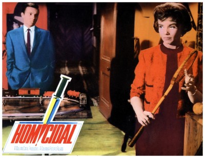 Homicidal lobby card 2