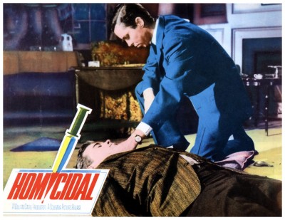 Homicidal lobby card 4