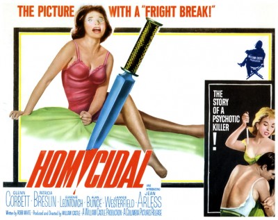 Homicidal lobby card 8