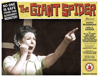 Giant Spider lobby card 2