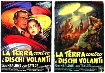 Earth Vs Flying Saucers posters 1