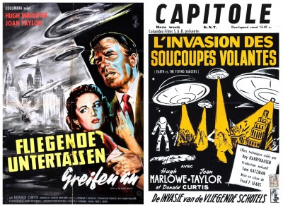 Earth Vs Flying Saucers posters 3