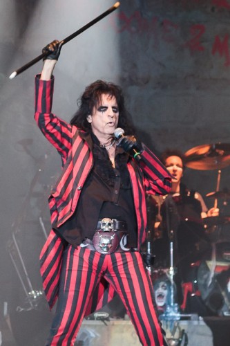 Alice Cooper performing live during Halloween Night of Horror at London Wembley Arena on 28 October 2012