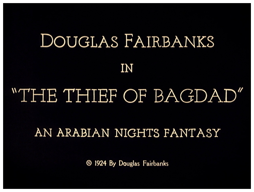 Thief Of Bagdad title
