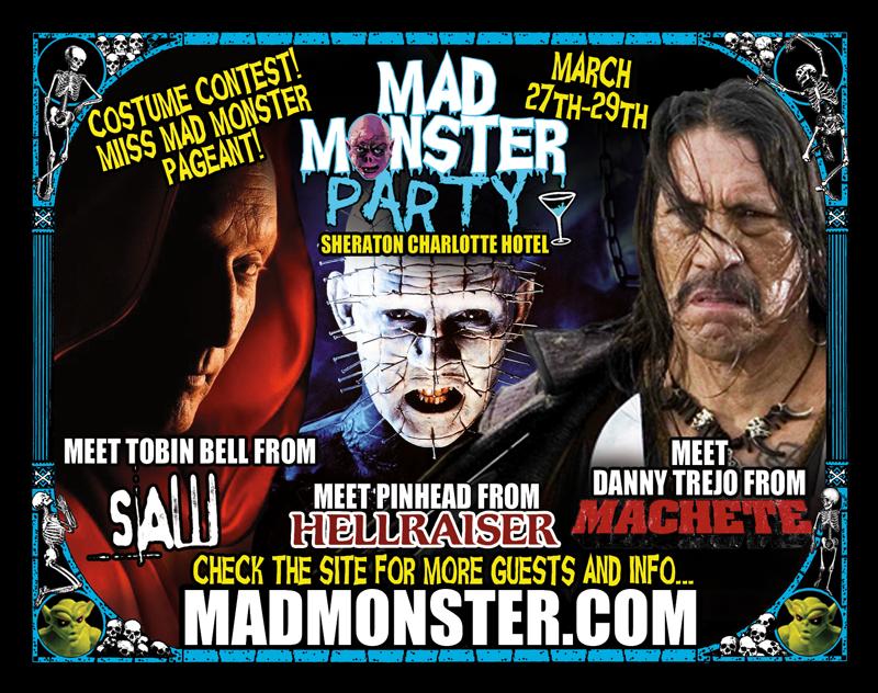 Mad Monster Party Charlotte March 2729, 2015 HNN