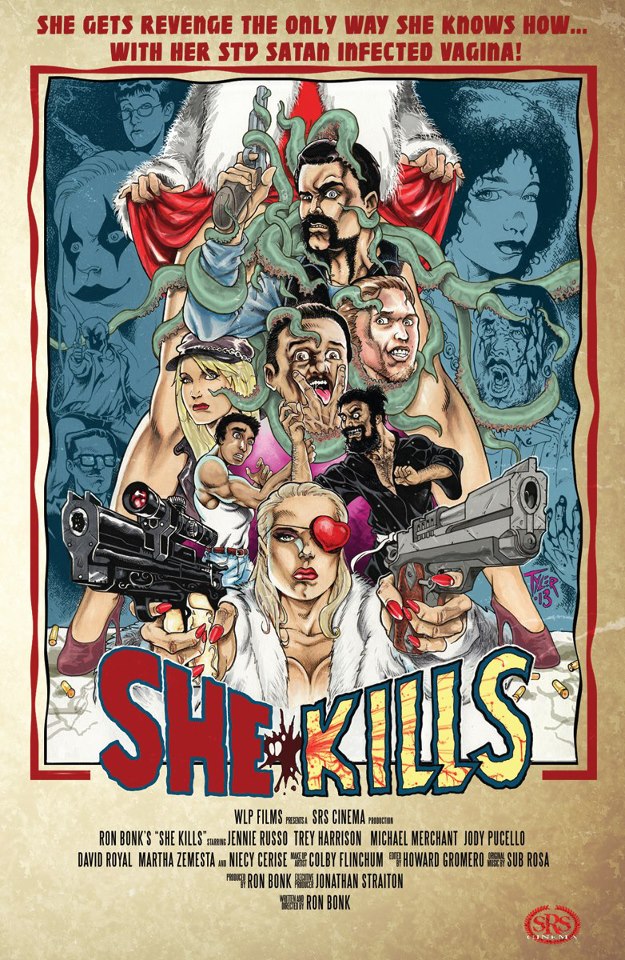 She Kills 70 S Grindhouse Homage Movie Trailer And