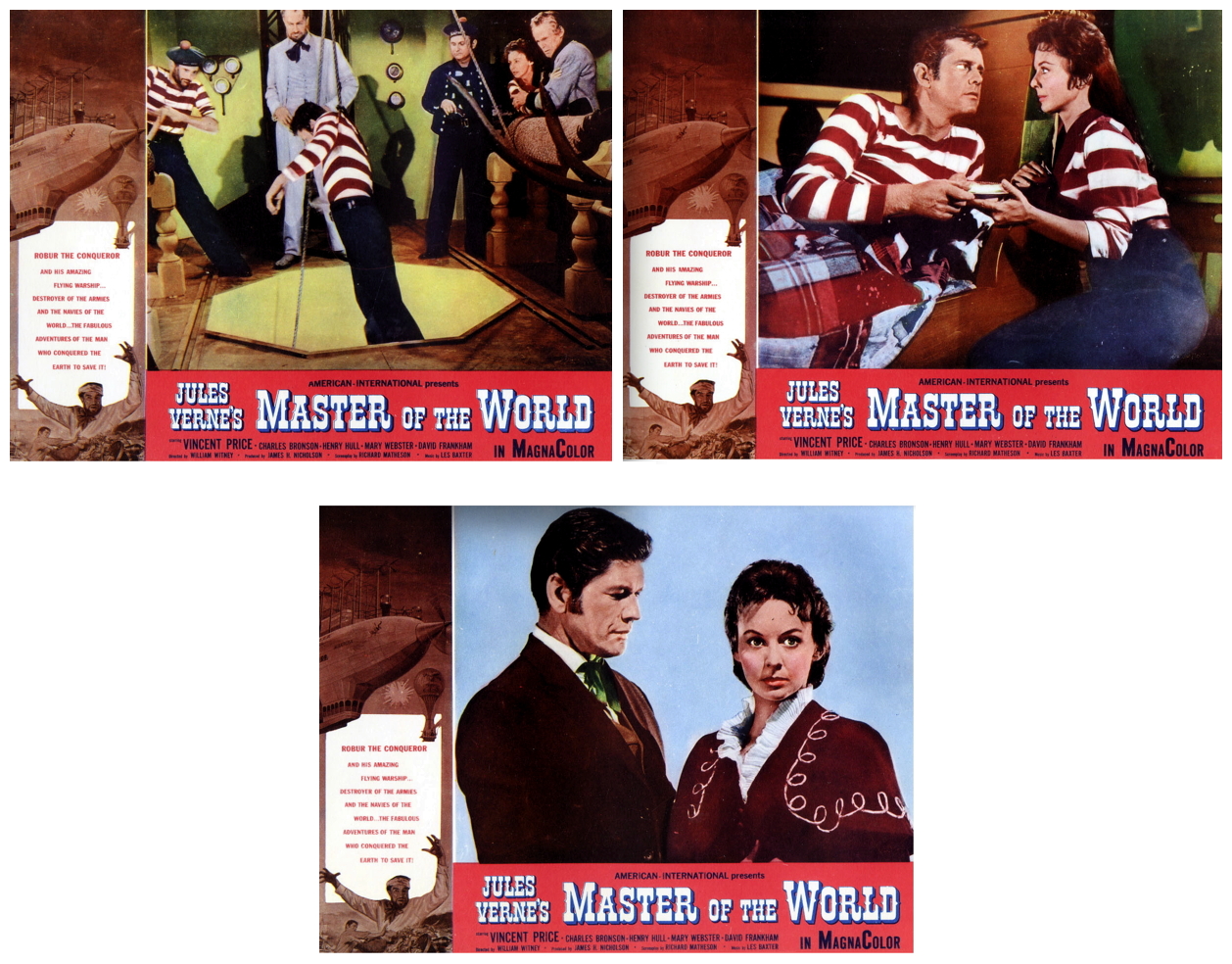Master Of The World lobby cards