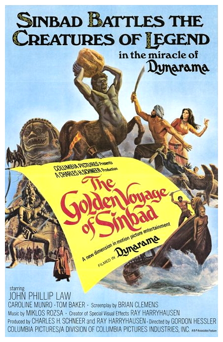 Golden Voyage Of Sinbad poster