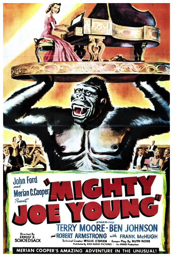 Mighty Joe Young poster