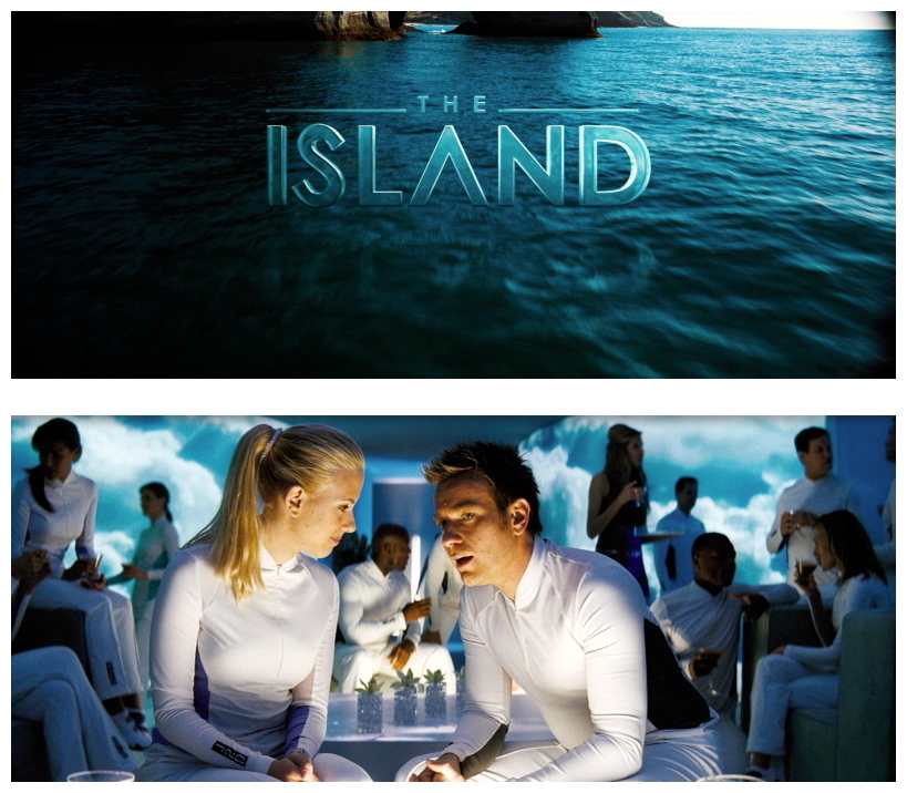 Остров рецензия. Остров / the Island (2005). Остров 2005 Постер.