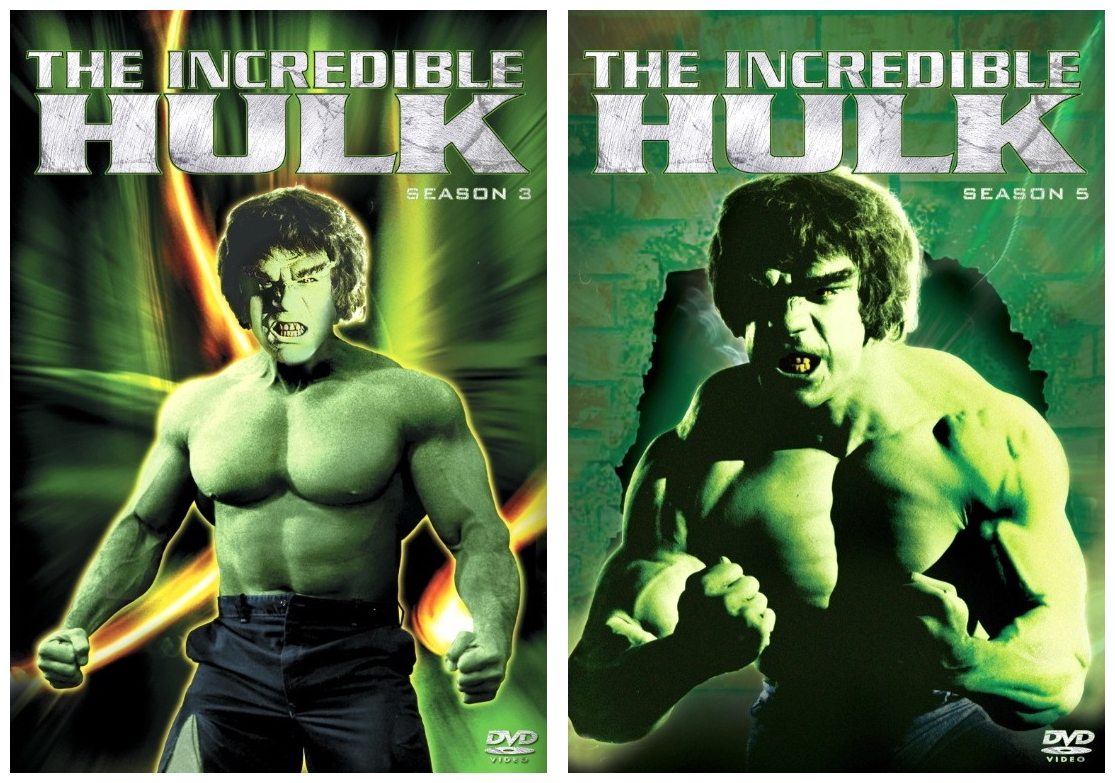 incredible hulk tv series dvd