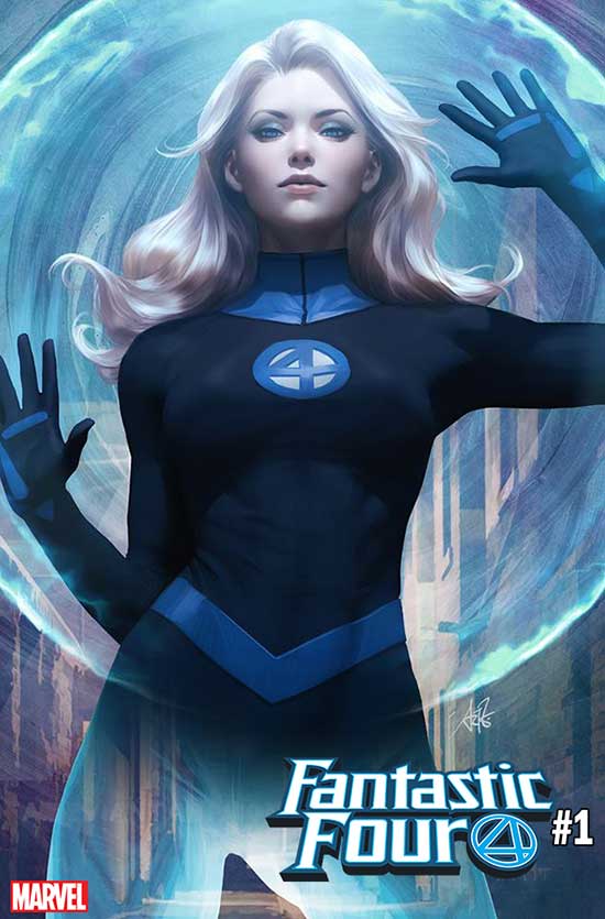 INVISIBLE WOMAN, MR. FANTASTIC, THE THING, & HUMAN TORCH by ARTGERM | HNN