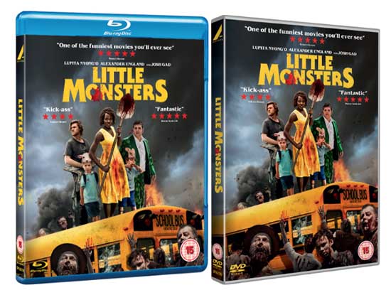 LITTLE MONSTERS on DVD BLU RAY and Digital Download 10TH