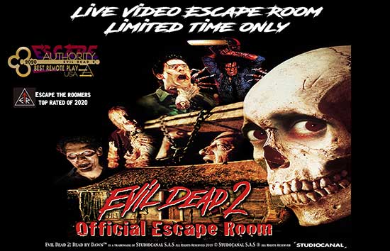 Evil Dead 2: Dead by Dawn™ is an Escape Room for Fans, by fans