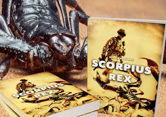 Scorpius Rex is William Burke - New from Severed Press | HNN