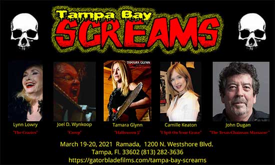 Tampa Bay Screams Horror Convention 2021