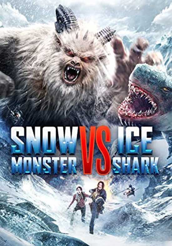 Chinese Giant Monster Mash-up SNOW MONSTER vs ICE SHARK –