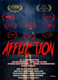 Andrew Jackson’s Horror Short, “Affliction” Lands on VOD