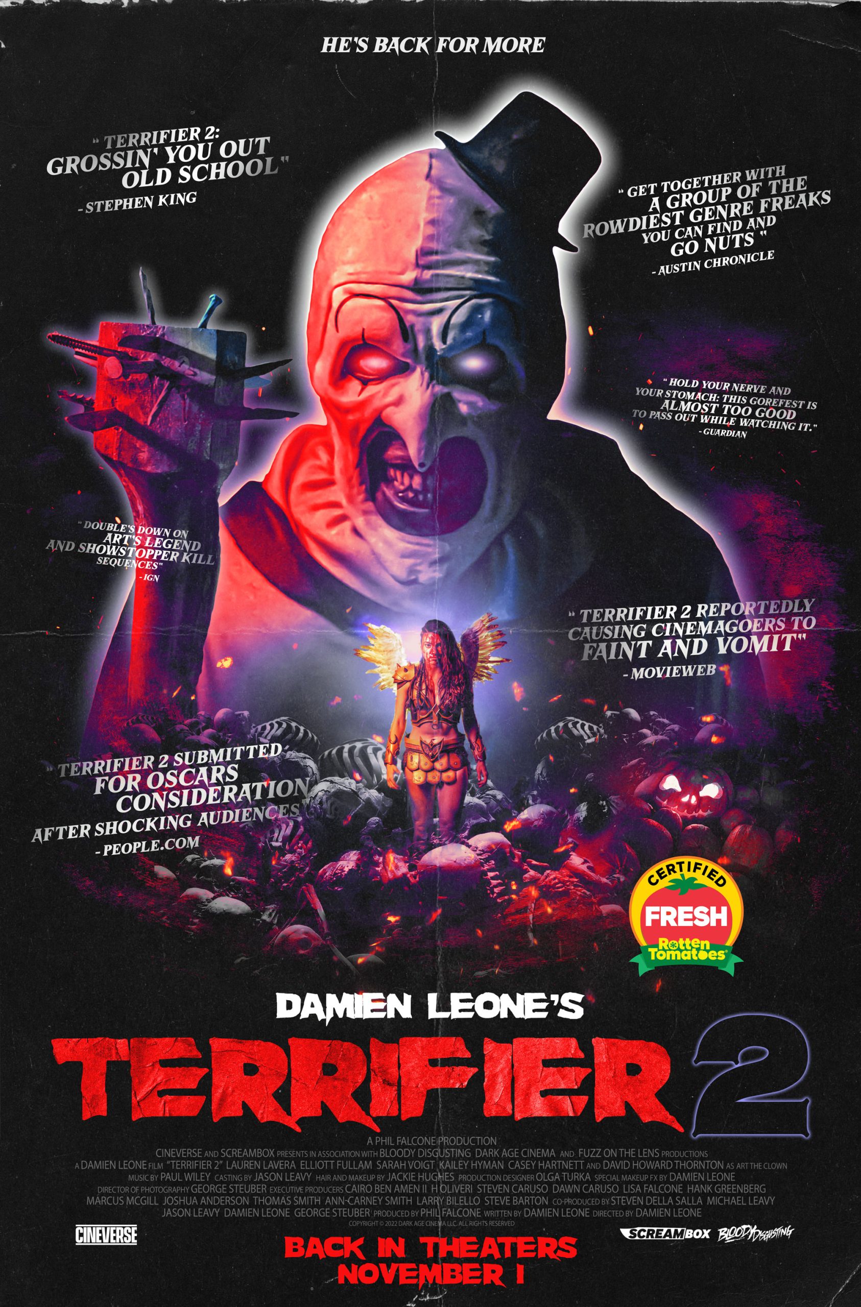 Interview With Director Damien Leone (TERRIFIER 2 Is Slashing Back Into ...