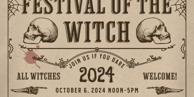 Festival of the Witch: October 6, 2024 at Gallows Hill Spirits