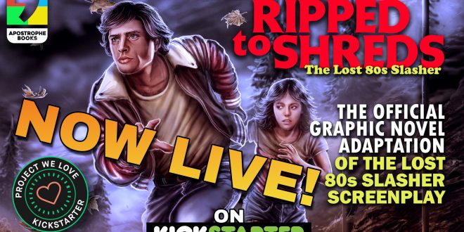 RIPPED TO SHREDS The Lost 80s Slasher Launches Crowdfunding Campaign