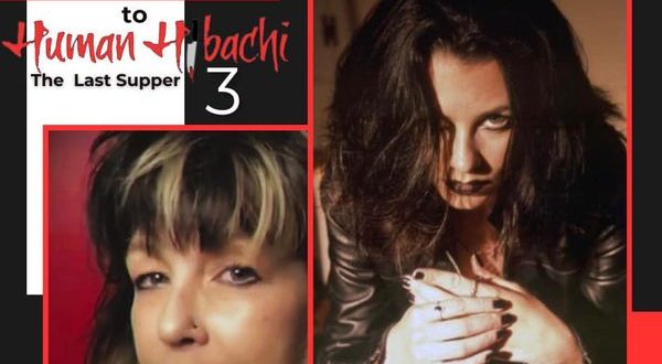 Human Hibachi 3 The Last Supper signs iconic horror scream queen Debbie Rochon!