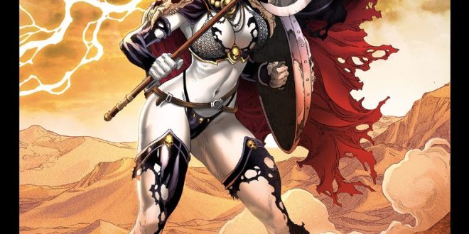 Ediano Silva Illustrates Lady Death: Savage Reign #1