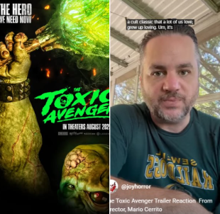 The Toxic Avenger Trailer Reaction From Director, Mario Cerrito