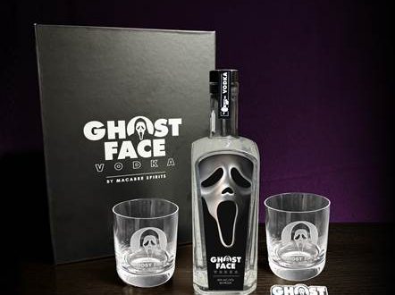 Macabre Spirits’ GHOST FACE VODKA, launching February 9, from Matthew Lillard
