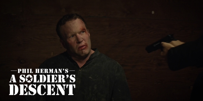 War Comes Home in Brutal Slasher A Soldier’s Descent — First Teaser Trailer Unleashed