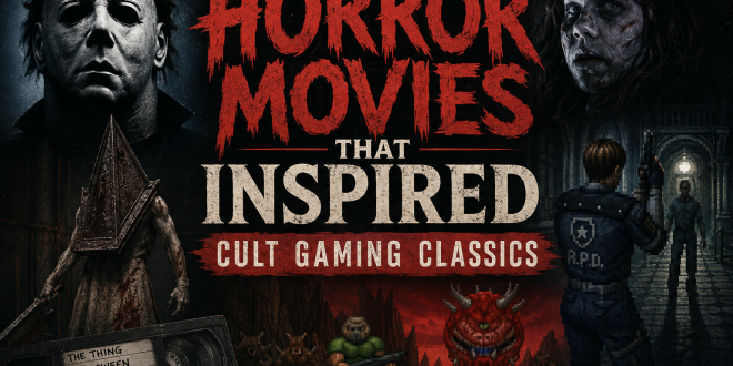 Horror movies that inspired cult gaming classics