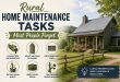 Rural Home Maintenance Tasks Most People Forget