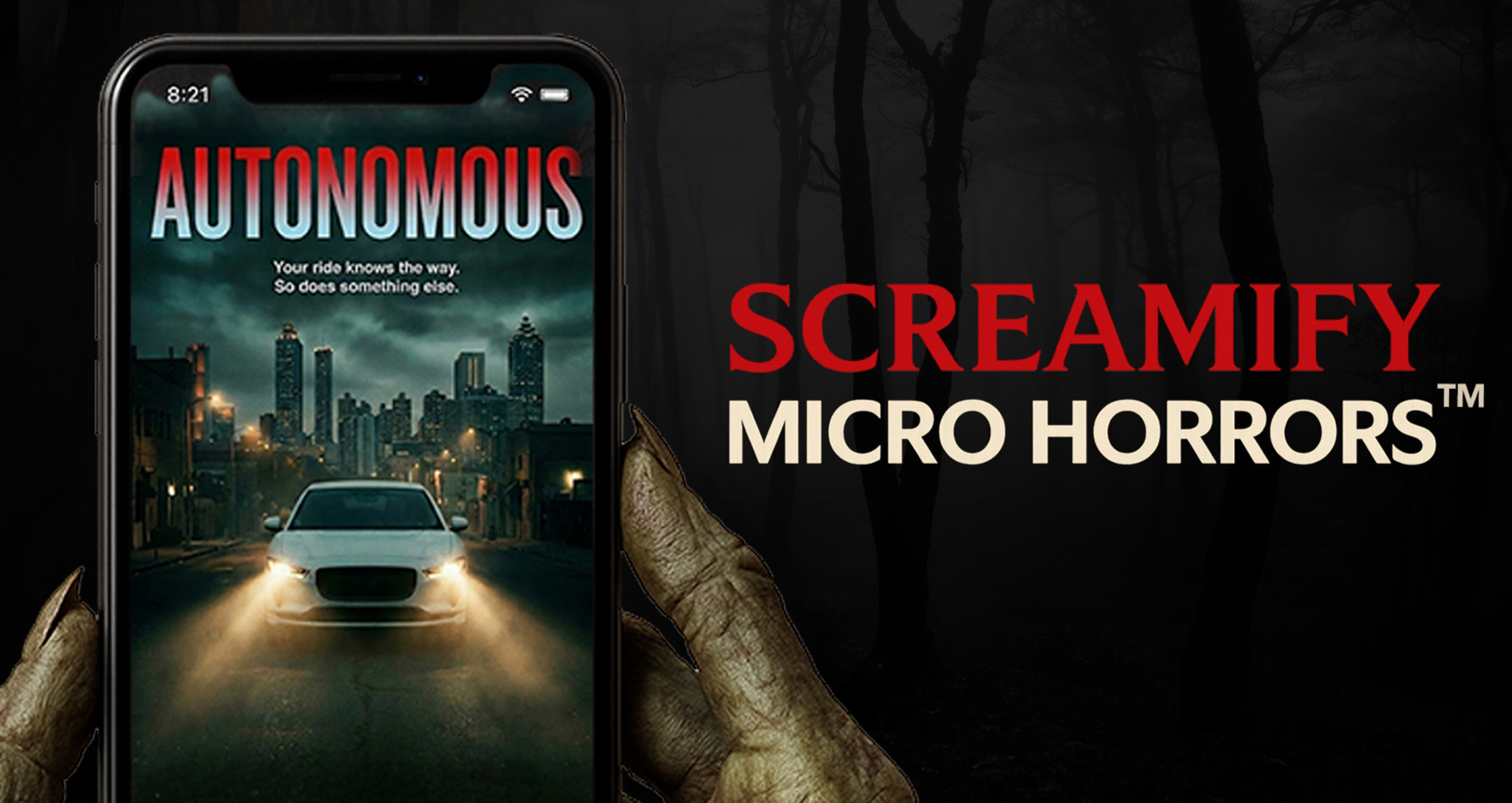SCREAMIFY LAUNCHES ‘AUTONOMOUS’: THE GROUNDBREAKING VERTICAL HORROR THRILLER SHOT ENTIRELY INSIDE A REAL SELF-DRIVING CAR