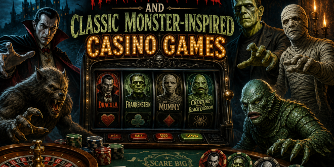 Horror Movie And Classic Monster-Inspired Casino Games