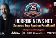 Horror News Net Secures #25 Spot on FeedSpot’s Best Movie Review Blogs of 2026