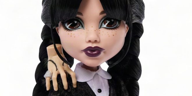 Mattel and Monster High Reveal New Season 2 Inspired Wednesday Addams Collectible Doll