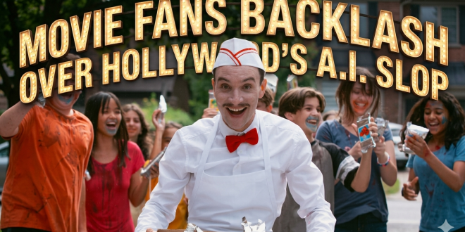 Movie Fans Backlash Over Hollywood’s A.I. Slop