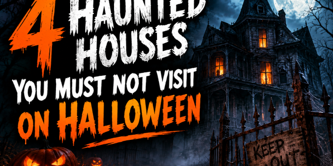 4 Haunted Houses You Must Not Visit on Halloween