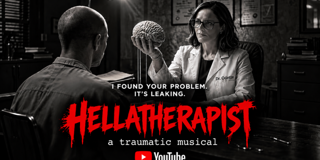 STEP INSIDE THE ASYLUM GATES: DR. NORMAN KNOTT UNVEILS “HELLATHERAPIST: A TRAUMATIC MUSICAL” WITH AN EXCLUSIVE, ULTRA-RESTRICTED INTERACTIVE EVENT