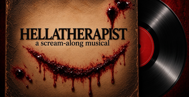 JOIN THE MADNESS OF HELLATHERAPIST: A SCREAM-ALONG MUSICAL, IT’S ROCKY HORROR PICTURE SHOW ON MEDICATION