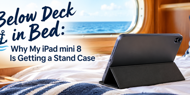 Below Deck in Bed: Why My iPad mini 8 Is Getting a Stand Case