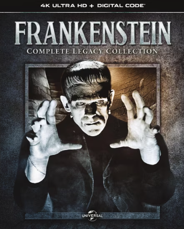 UNIVERSAL PICTURES HOME ENTERTAINMENT UNLEASHES THE ULTIMATE MONSTERPIECE: FRANKENSTEIN: COMPLETE LEGACY COLLECTION ARRIVES ON 4K ULTRA HD FOR THE FIRST TIME EVER